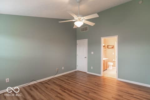 Primary bedroom at 1005 Honeysuckle Court, Mooresville, IN
