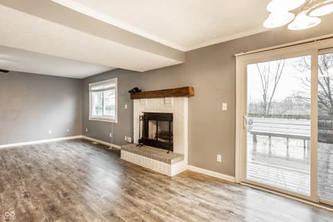 Living room at 340 Westridge Boulevard, Greenwood, IN