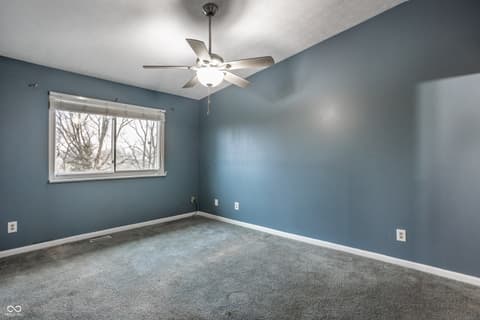 Primary bedroom at 340 Westridge Boulevard, Greenwood, IN