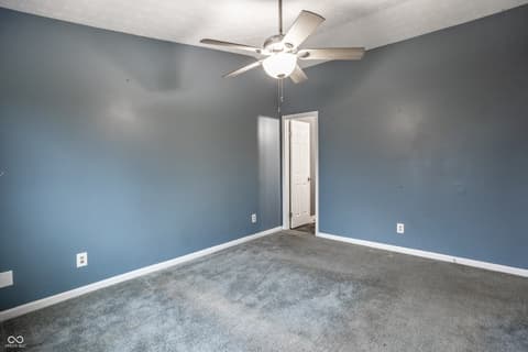 Primary bedroom at 340 Westridge Boulevard, Greenwood, IN