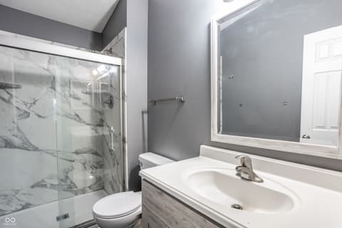 Primary bathroom at 340 Westridge Boulevard, Greenwood, IN