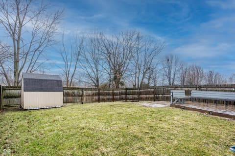 Yard at 340 Westridge Boulevard, Greenwood, IN