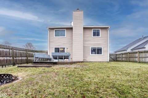 Backyard at 340 Westridge Boulevard, Greenwood, IN