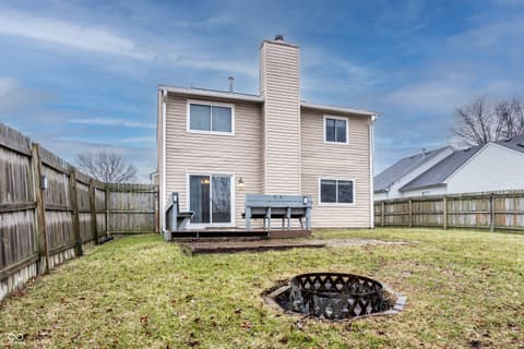 Backyard at 340 Westridge Boulevard, Greenwood, IN