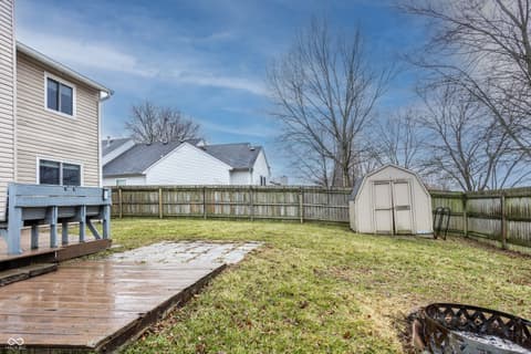 Yard at 340 Westridge Boulevard, Greenwood, IN