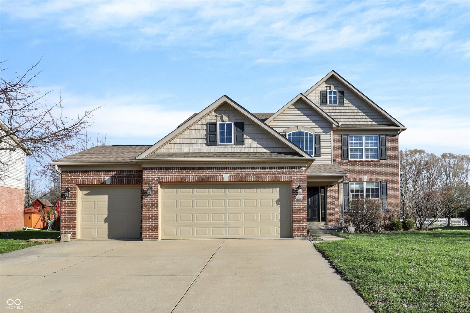 Front exterior at 5704 Yorktown Road, Plainfield, IN