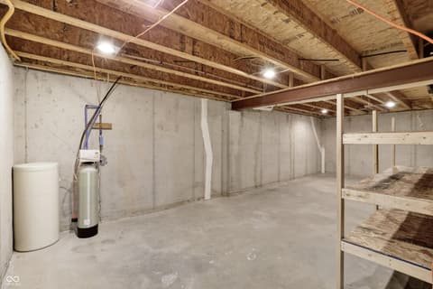Basement at 5704 Yorktown Road, Plainfield, IN