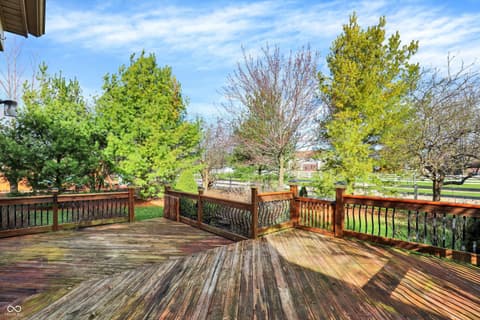Outdoor living area at 5704 Yorktown Road, Plainfield, IN