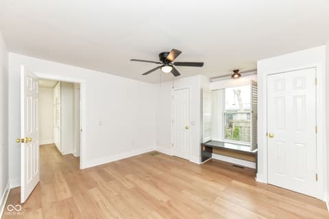 Primary bedroom at 207 Linville Avenue, Whitestown, IN