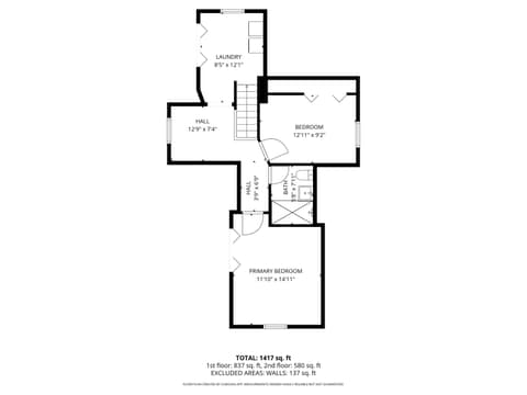 Floor Plan — 207 Linville Avenue, Whitestown, IN