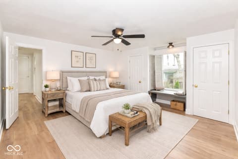 Bedroom at 207 Linville Avenue, Whitestown, IN