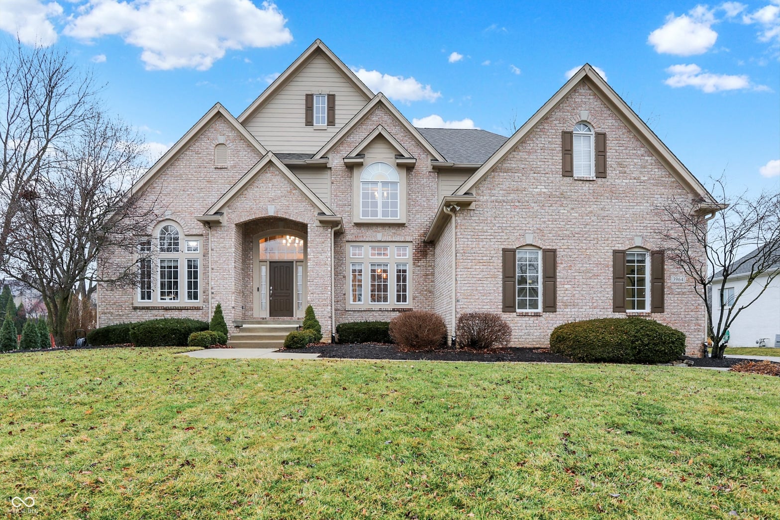 Front exterior at 3964 Chadwick Drive, Carmel, IN