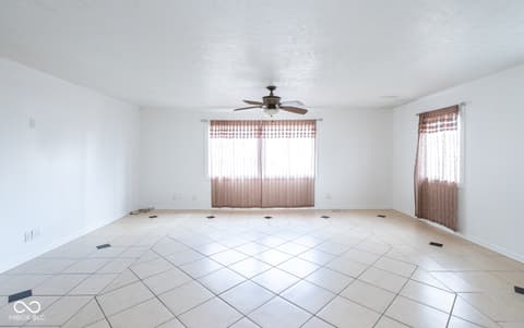 Living room at 2515 Saint Paul Street, Indianapolis, IN