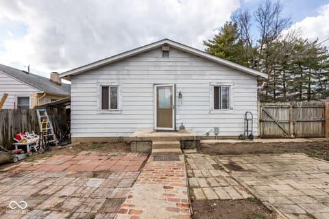 Backyard at 2515 Saint Paul Street, Indianapolis, IN
