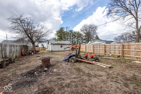 Yard at 2515 Saint Paul Street, Indianapolis, IN