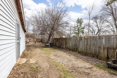 Yard at 2515 Saint Paul Street, Indianapolis, IN