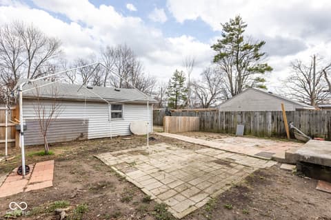 Yard at 2515 Saint Paul Street, Indianapolis, IN