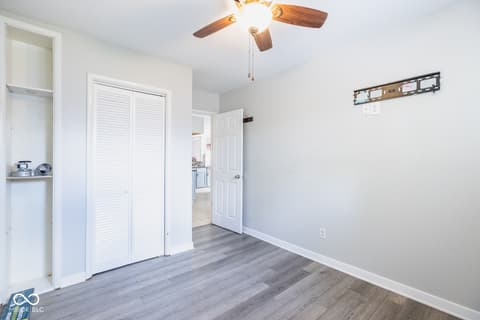 Bedroom at 2515 Saint Paul Street, Indianapolis, IN
