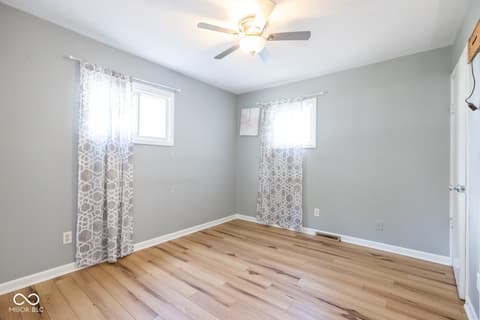 Bedroom at 2515 Saint Paul Street, Indianapolis, IN