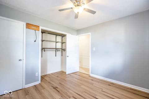 Bedroom at 2515 Saint Paul Street, Indianapolis, IN
