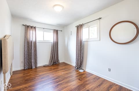 Bedroom at 2515 Saint Paul Street, Indianapolis, IN