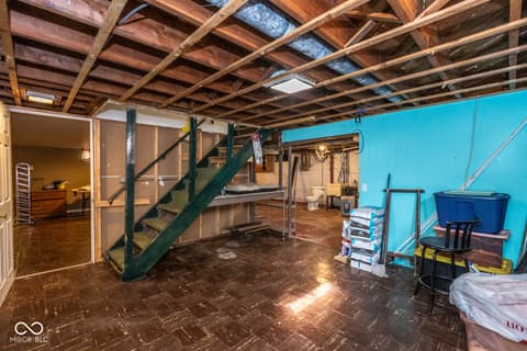 Basement at 2515 Saint Paul Street, Indianapolis, IN
