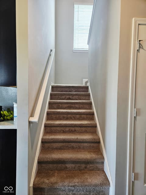 Stairs — 1932 Downey Lane, Greenfield, IN