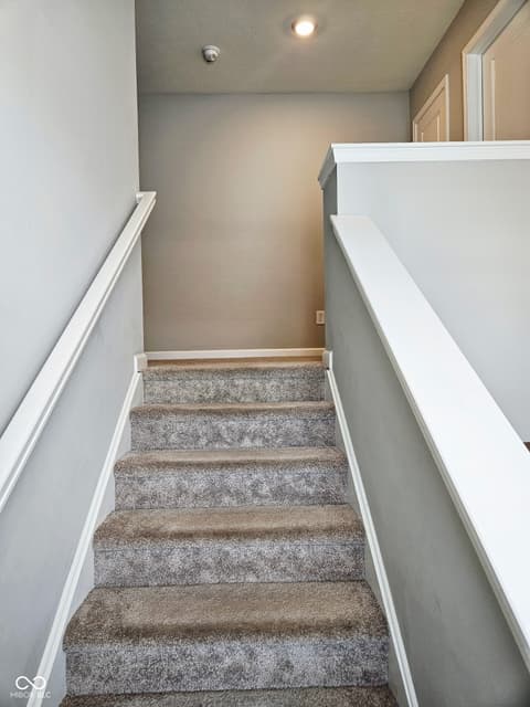 Stairs — 1932 Downey Lane, Greenfield, IN