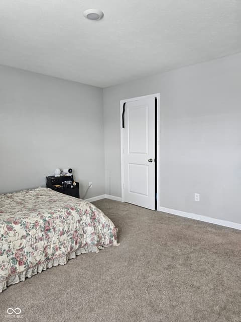 Bedroom at 1932 Downey Lane, Greenfield, IN