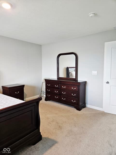 Bedroom at 1932 Downey Lane, Greenfield, IN