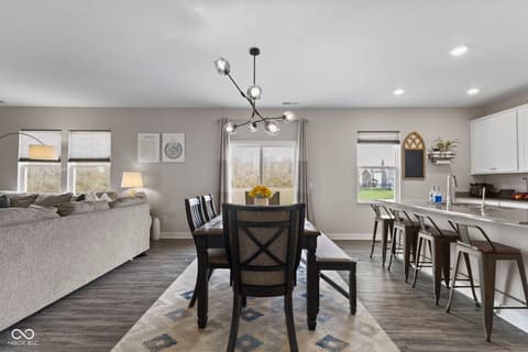 Family room at 16352 Sedalia Drive, Fishers, IN