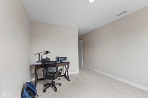 Home office at 16352 Sedalia Drive, Fishers, IN