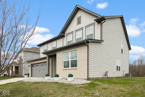 Front exterior at 16352 Sedalia Drive, Fishers, IN