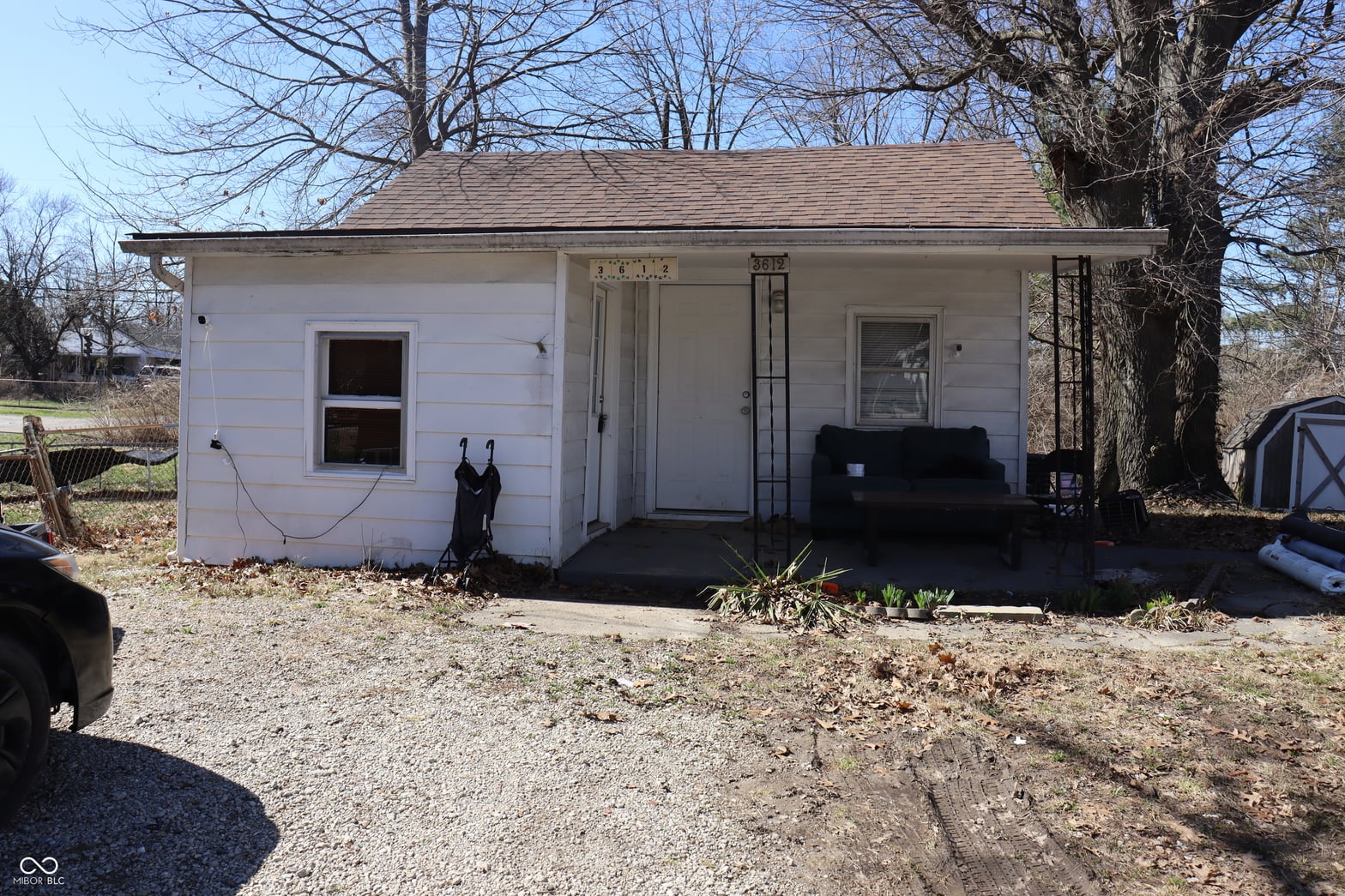 Front exterior at 3612 S State Avenue, Indianapolis, IN