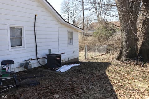 Yard at 3612 S State Avenue, Indianapolis, IN