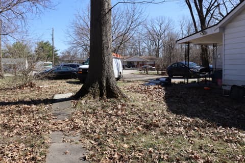 Yard at 3612 S State Avenue, Indianapolis, IN