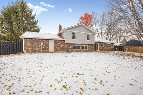 Backyard at 11709 Cameron Drive, Fishers, IN