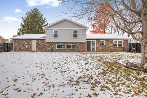 Backyard at 11709 Cameron Drive, Fishers, IN