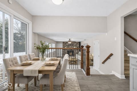 Dining room at 11709 Cameron Drive, Fishers, IN