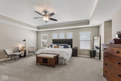 Primary bedroom at 231 Dovetree Drive, Danville, IN