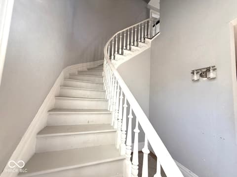 Stairs — 203 Crane Drive, Crawfordsville, IN
