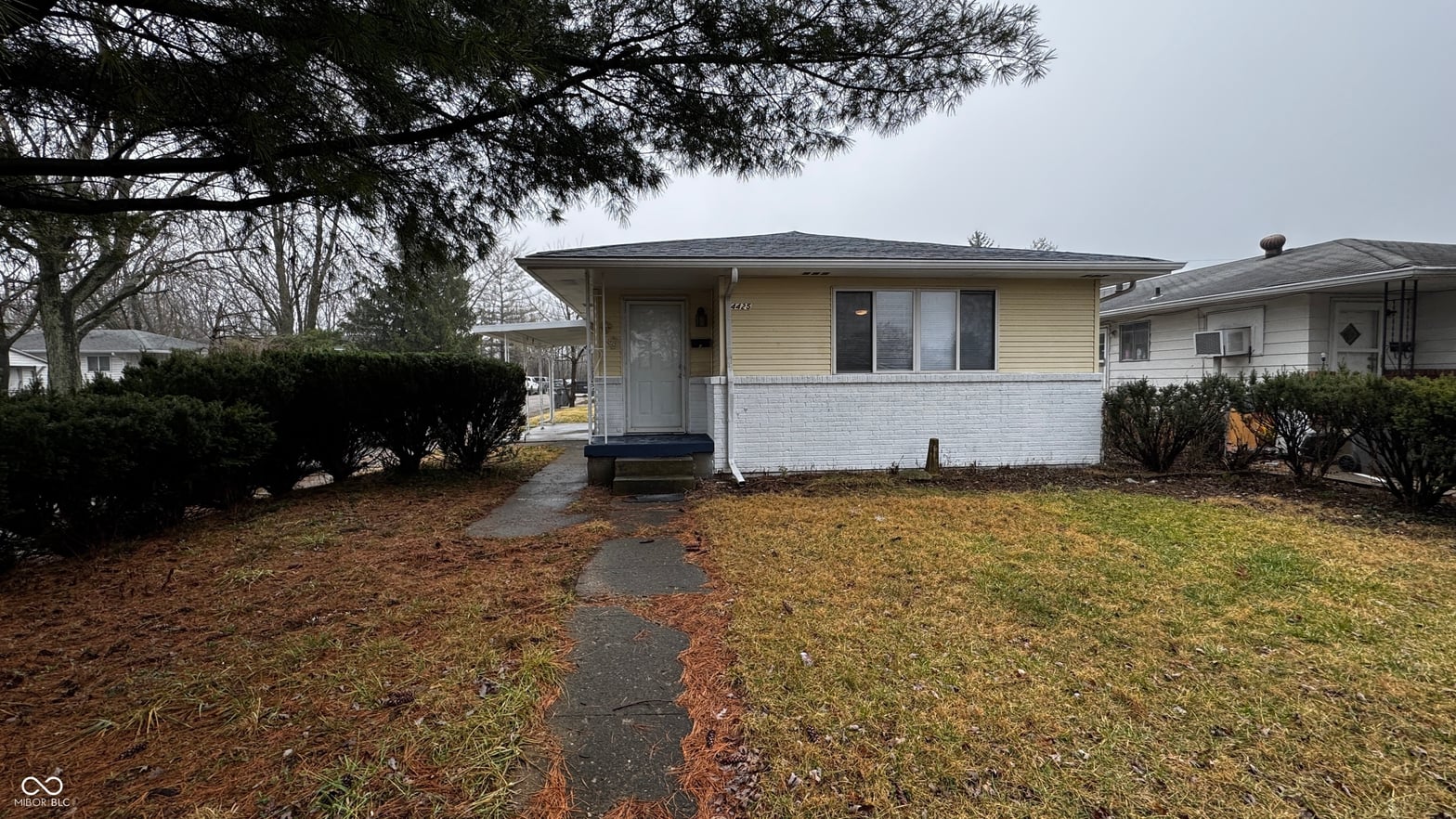 Front exterior at 4425 Hoyt Avenue, Indianapolis, IN