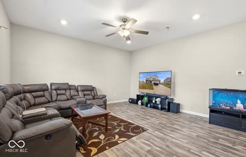 Living room at 1126 Creek Way Lane, Greenwood, IN