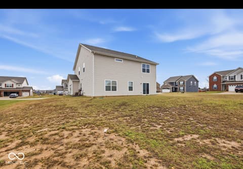 Side exterior at 1126 Creek Way Lane, Greenwood, IN