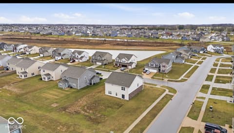 Aerial view at 1126 Creek Way Lane, Greenwood, IN