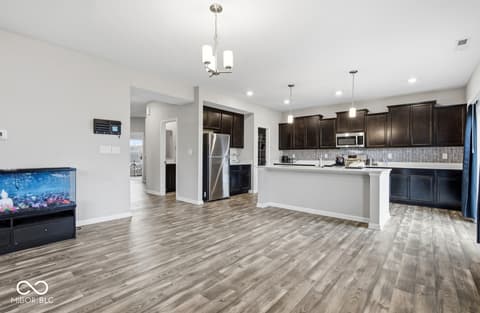 Kitchen at 1126 Creek Way Lane, Greenwood, IN