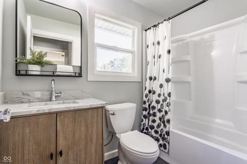 Bathroom at 1402 N Grant Avenue, Indianapolis, IN