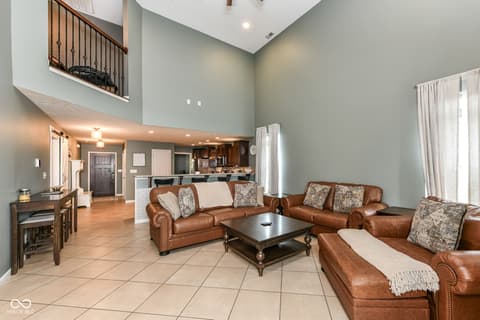 Living room at 798 Millerwood Drive, Lebanon, IN