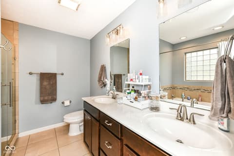 Bathroom at 798 Millerwood Drive, Lebanon, IN
