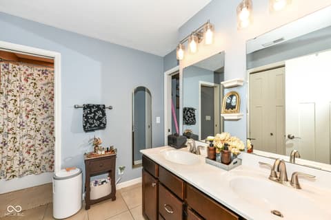Bathroom at 798 Millerwood Drive, Lebanon, IN